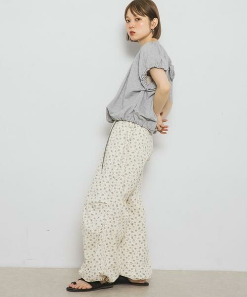 KBF / ケービーエフ スウェット | リボンギャザースウェット | 詳細19