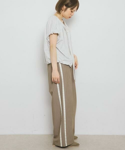 KBF / ケービーエフ スウェット | リボンギャザースウェット | 詳細28