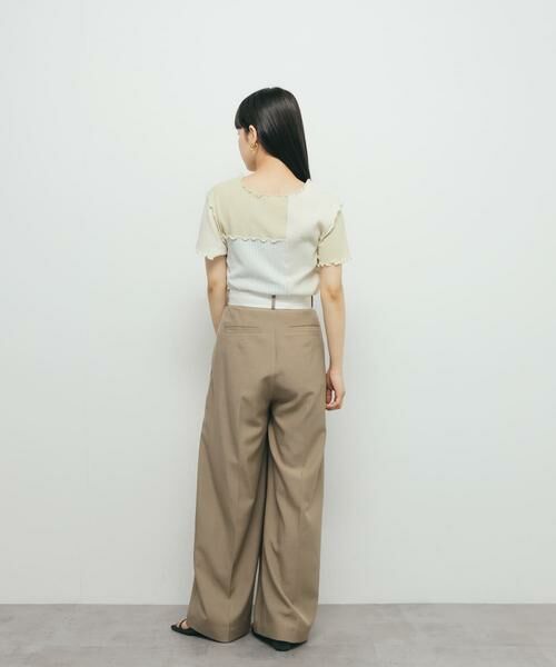 KBF / ケービーエフ Tシャツ | MIXカラーパッチワークカットソー | 詳細24