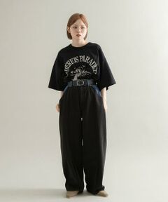 KBF / ケービーエフ Tシャツ | シャーリングプリントTEE