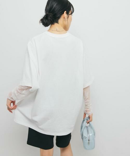 KBF / ケービーエフ Tシャツ | シャーリングプリントTEE | 詳細5