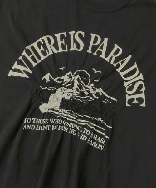 KBF / ケービーエフ Tシャツ | シャーリングプリントTEE | 詳細17