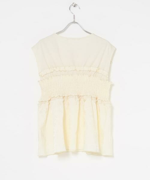 KBF / ケービーエフ Tシャツ | フリルドッキングカットソー | 詳細10