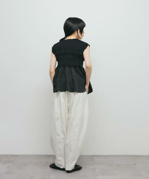 KBF / ケービーエフ Tシャツ | フリルドッキングカットソー | 詳細17