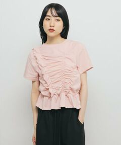 KBF / ケービーエフ Tシャツ | シャーリングデザインTEE