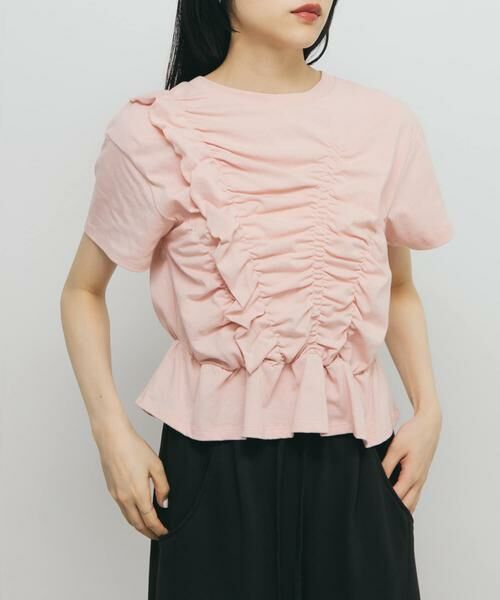 KBF / ケービーエフ Tシャツ | シャーリングデザインTEE | 詳細1