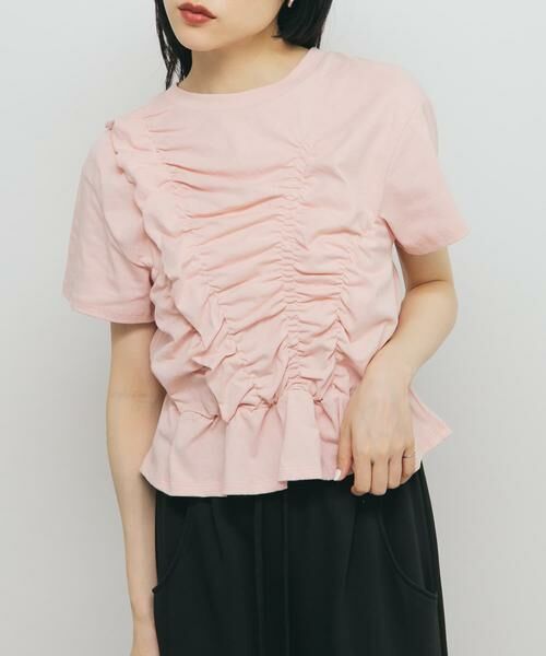 KBF / ケービーエフ Tシャツ | シャーリングデザインTEE | 詳細2