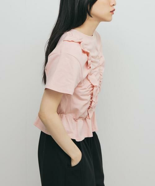 KBF / ケービーエフ Tシャツ | シャーリングデザインTEE | 詳細3