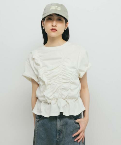 KBF / ケービーエフ Tシャツ | シャーリングデザインTEE | 詳細15