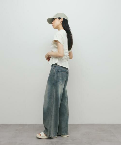 KBF / ケービーエフ Tシャツ | シャーリングデザインTEE | 詳細18