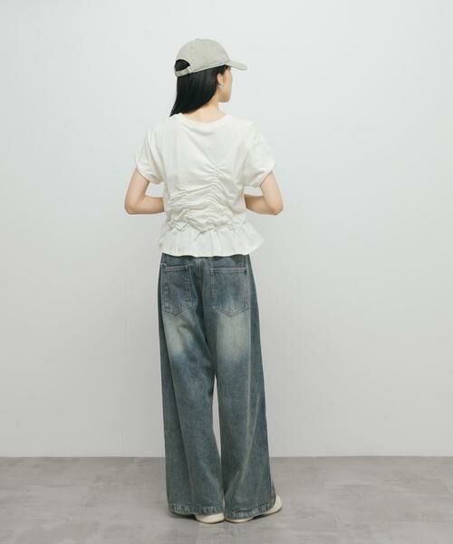 KBF / ケービーエフ Tシャツ | シャーリングデザインTEE | 詳細19