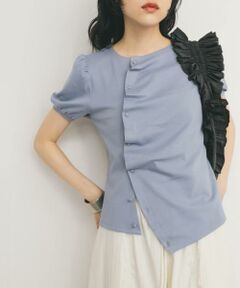 KBF / ケービーエフ Tシャツ | アシメトリーデザインカットソー