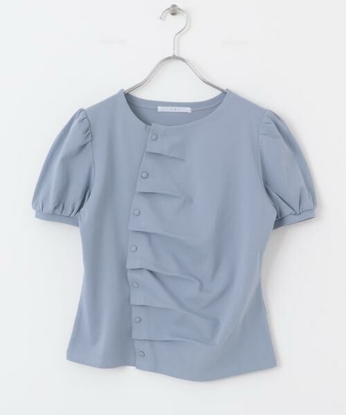 KBF / ケービーエフ Tシャツ | アシメトリーデザインカットソー | 詳細8