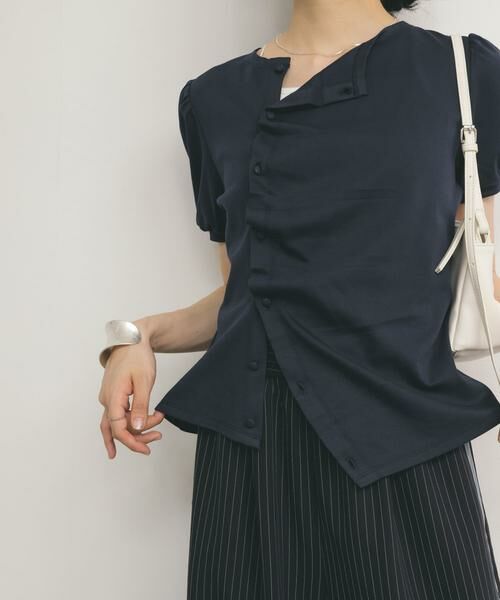 KBF / ケービーエフ Tシャツ | アシメトリーデザインカットソー | 詳細14