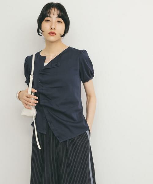 KBF / ケービーエフ Tシャツ | アシメトリーデザインカットソー | 詳細18