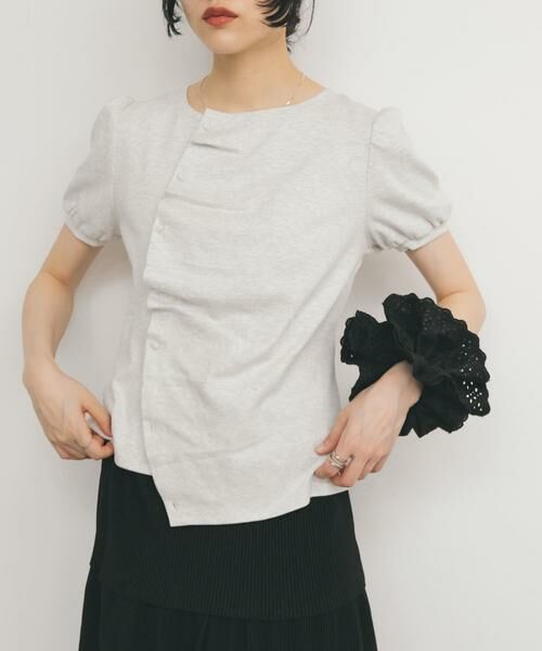 KBF / ケービーエフ Tシャツ | アシメトリーデザインカットソー | 詳細22