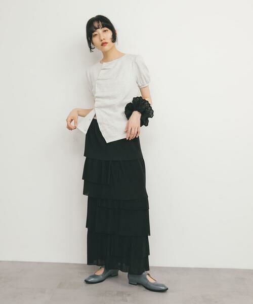 KBF / ケービーエフ Tシャツ | アシメトリーデザインカットソー | 詳細26