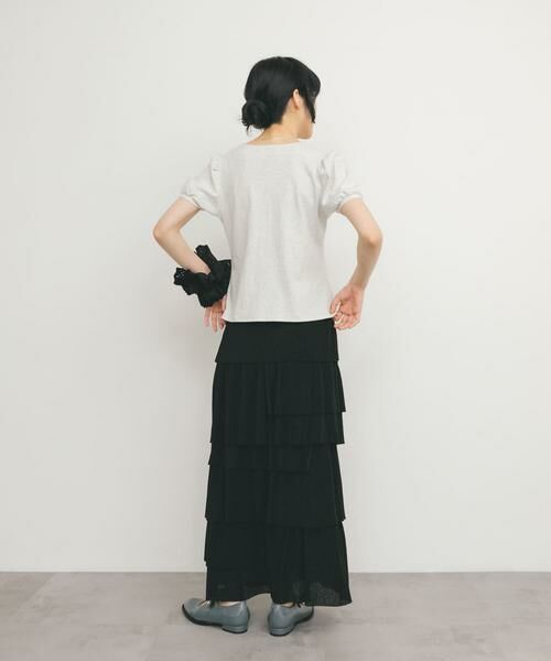 KBF / ケービーエフ Tシャツ | アシメトリーデザインカットソー | 詳細28