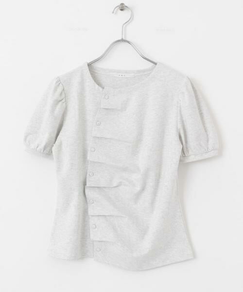 KBF / ケービーエフ Tシャツ | アシメトリーデザインカットソー | 詳細29