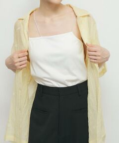 KBF / ケービーエフ キャミソール・チューブトップ | アシンメトリーカップ付キャミ