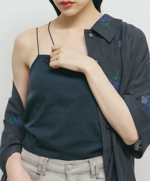 KBF / ケービーエフ キャミソール・チューブトップ | アシンメトリーカップ付キャミ | 詳細1