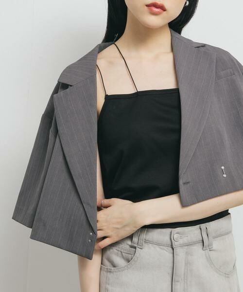 KBF / ケービーエフ キャミソール・チューブトップ | アシンメトリーカップ付キャミ | 詳細16