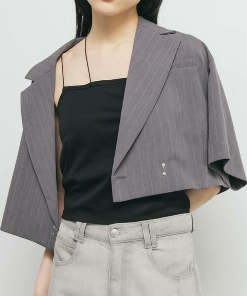 KBF / ケービーエフ キャミソール・チューブトップ | アシンメトリーカップ付キャミ | 詳細17