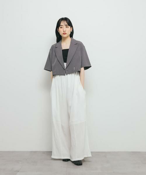 KBF / ケービーエフ キャミソール・チューブトップ | アシンメトリーカップ付キャミ | 詳細18