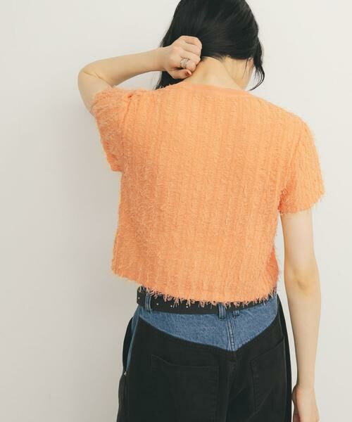 KBF / ケービーエフ ニット・セーター | ミニフリンジニットTEE | 詳細3