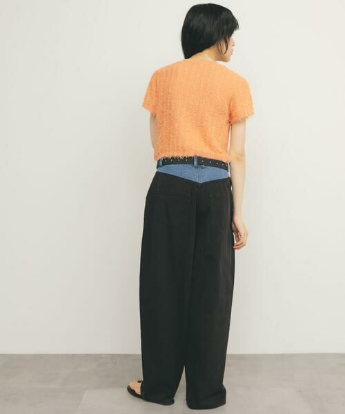 KBF / ケービーエフ ニット・セーター | ミニフリンジニットTEE | 詳細4