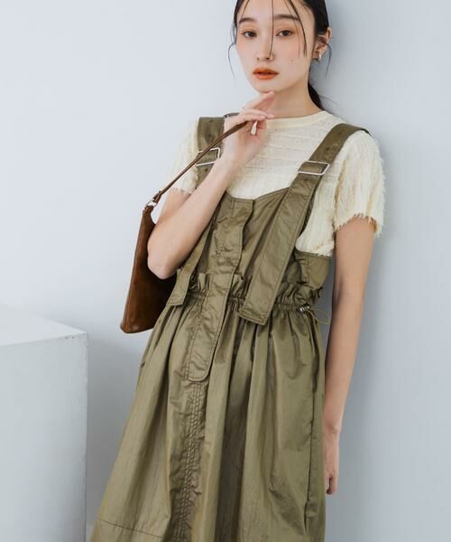 KBF / ケービーエフ ニット・セーター | ミニフリンジニットTEE | 詳細11