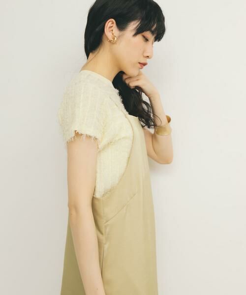 KBF / ケービーエフ ニット・セーター | ミニフリンジニットTEE | 詳細15