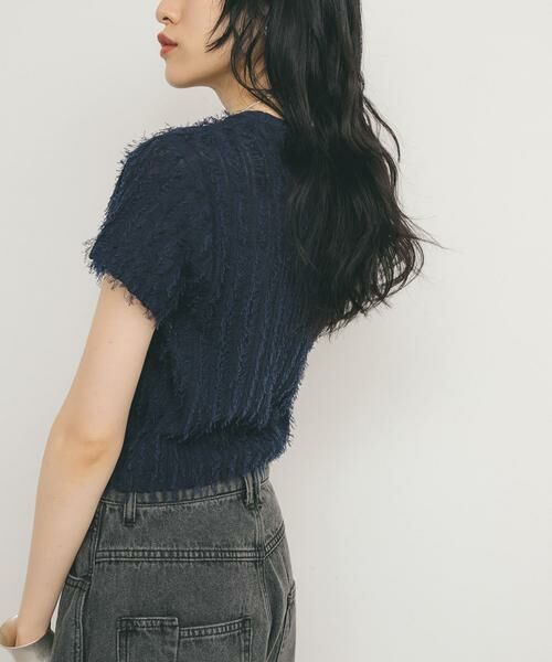 KBF / ケービーエフ ニット・セーター | ミニフリンジニットTEE | 詳細21