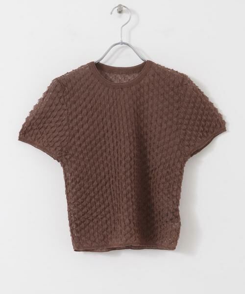 KBF / ケービーエフ ニット・セーター | シアークロップドニット | 詳細8