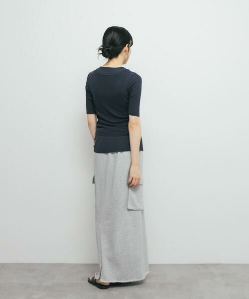 KBF / ケービーエフ ニット・セーター | フロントボタンレイヤードニット | 詳細7