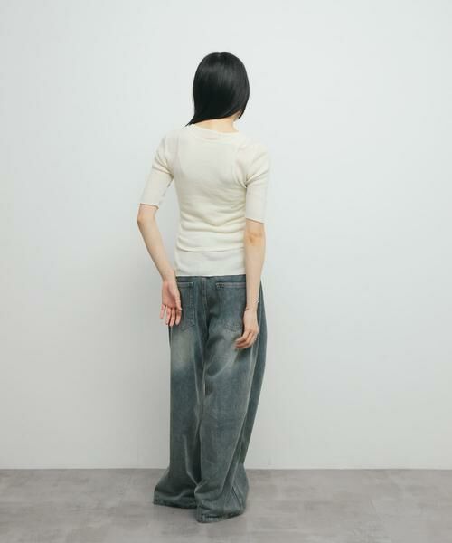 KBF / ケービーエフ ニット・セーター | フロントボタンレイヤードニット | 詳細29