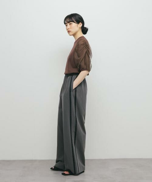 KBF / ケービーエフ ニット・セーター | チュールスリーブニット | 詳細5