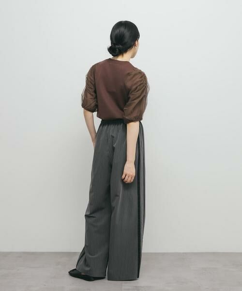 KBF / ケービーエフ ニット・セーター | チュールスリーブニット | 詳細6