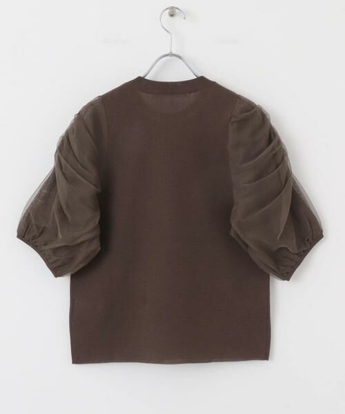 KBF / ケービーエフ ニット・セーター | チュールスリーブニット | 詳細9