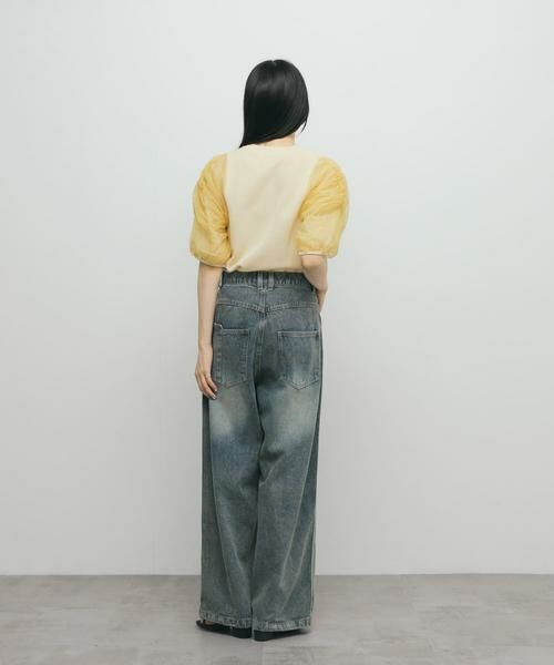 KBF / ケービーエフ ニット・セーター | チュールスリーブニット | 詳細26