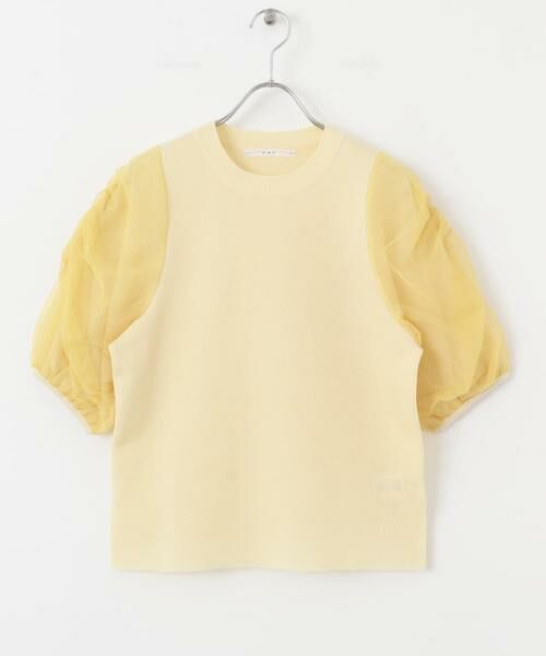 KBF / ケービーエフ ニット・セーター | チュールスリーブニット | 詳細27