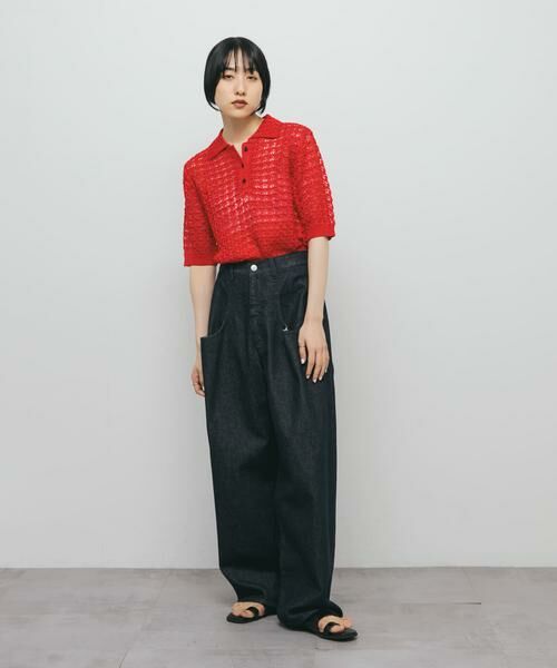 KBF / ケービーエフ ニット・セーター | ラッセルカラードニット | 詳細4