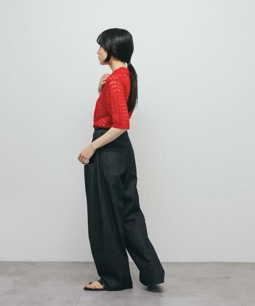 KBF / ケービーエフ ニット・セーター | ラッセルカラードニット | 詳細5