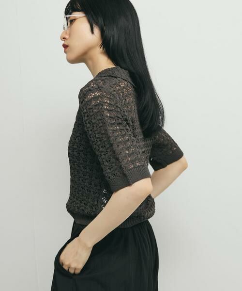 KBF / ケービーエフ ニット・セーター | ラッセルカラードニット | 詳細15