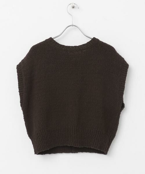 KBF / ケービーエフ ニット・セーター | ブークレニットベスト | 詳細13