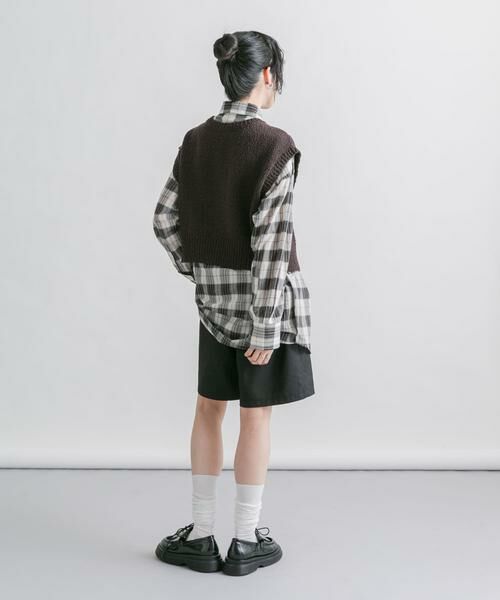 KBF / ケービーエフ ニット・セーター | ブークレニットベスト | 詳細7