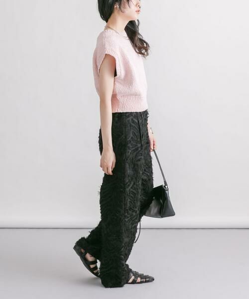 KBF / ケービーエフ ニット・セーター | ブークレニットベスト | 詳細20