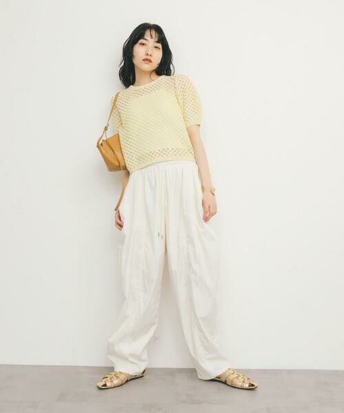 KBF / ケービーエフ ニット・セーター | ループヤーンメッシュプルオーバー | 詳細5