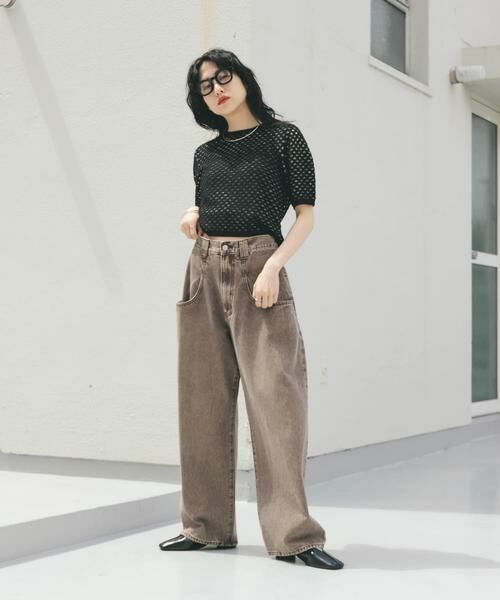 KBF / ケービーエフ ニット・セーター | ループヤーンメッシュプルオーバー | 詳細25