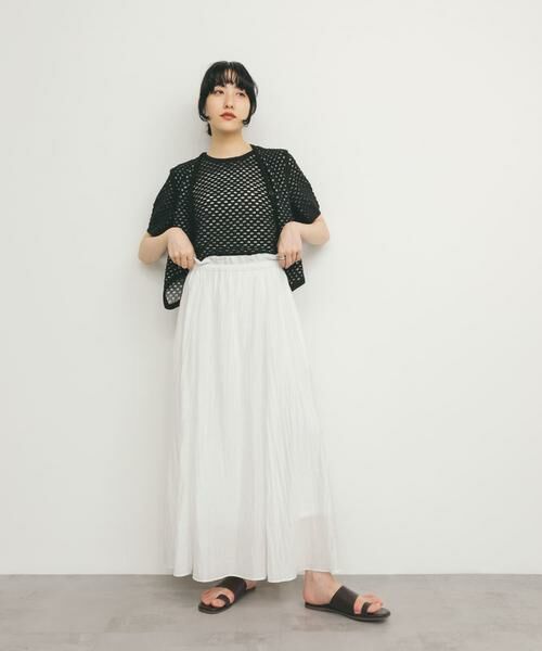 KBF / ケービーエフ ニット・セーター | ループヤーンメッシュプルオーバー | 詳細27